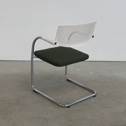 Vitra Visavis 2 weiß/grün