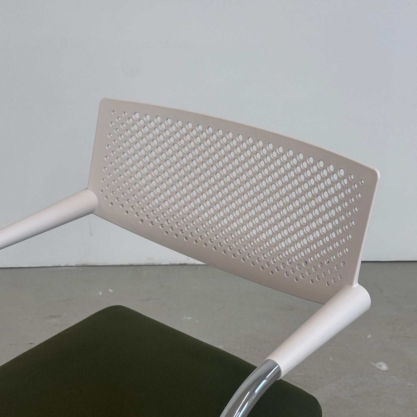 Vitra Visavis 2 weiß/grün