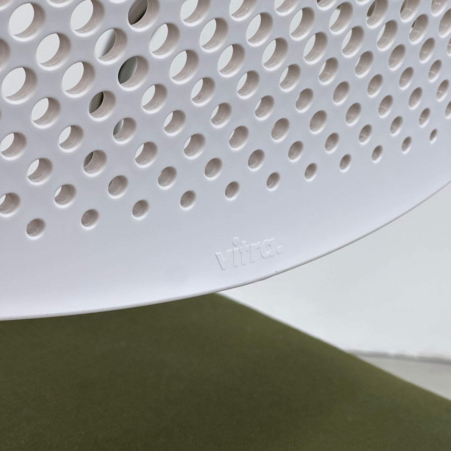 Vitra Visavis 2 weiß/grün