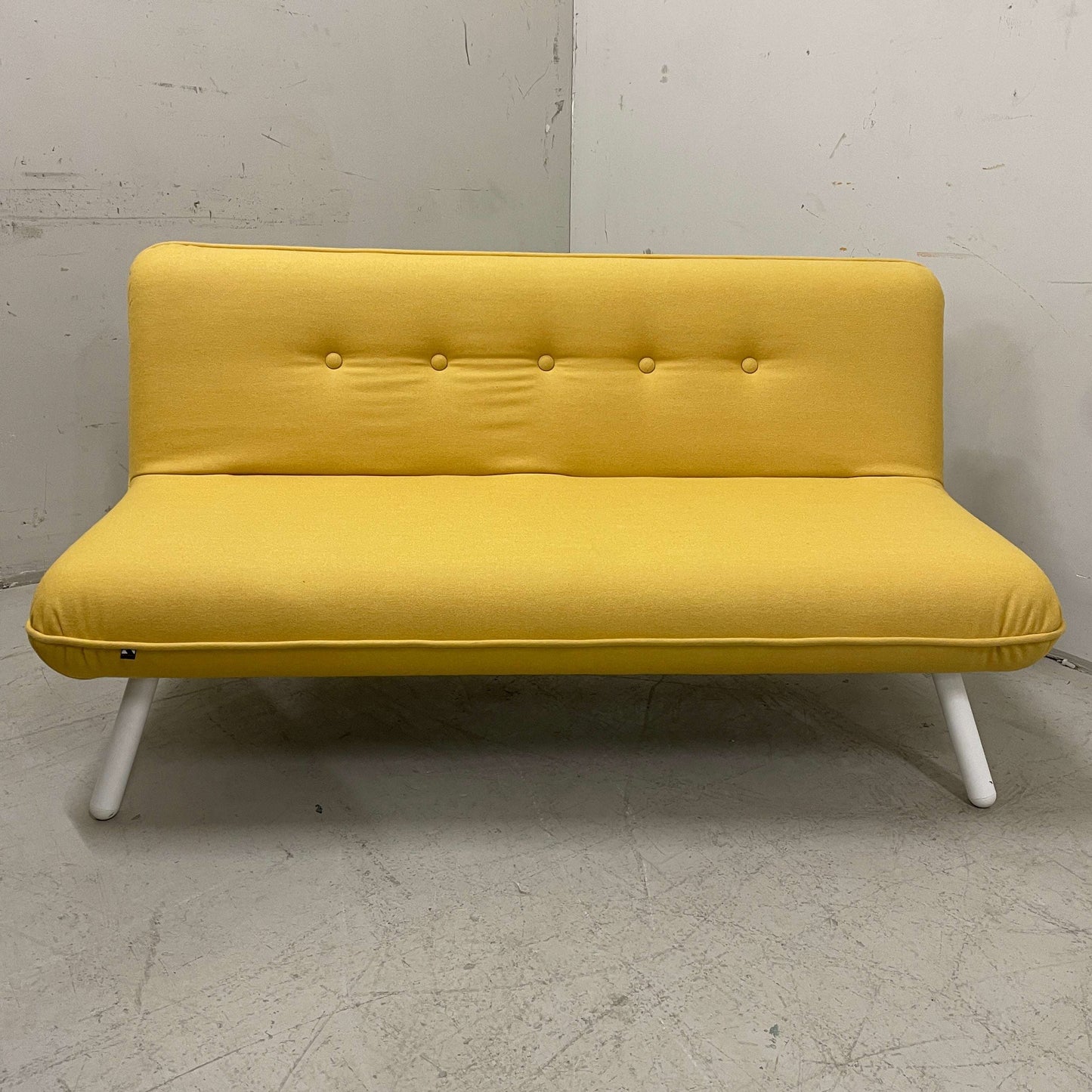 König & Neurath gelbes NET.WORK.PLACE 2-3-Sitzer Sofa modernes Design