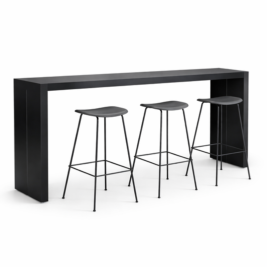 Thekenset LaPalma/Muuto schwarz