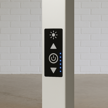 Lenorad LED Stehlampe weiß [SONDERPOSTEN NEUWARE]