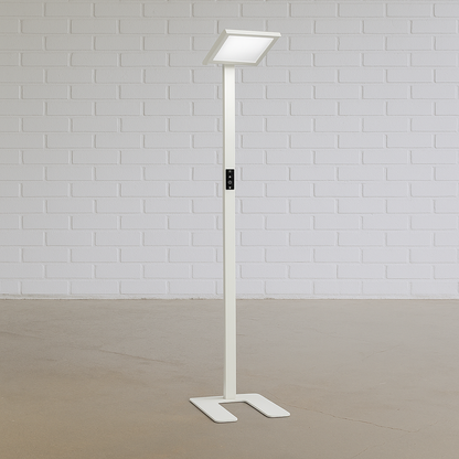 Lenorad LED Stehlampe weiß [SONDERPOSTEN NEUWARE]