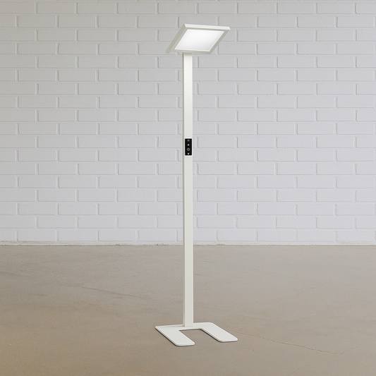 Lenorad LED Stehlampe weiß [SONDERPOSTEN NEUWARE]