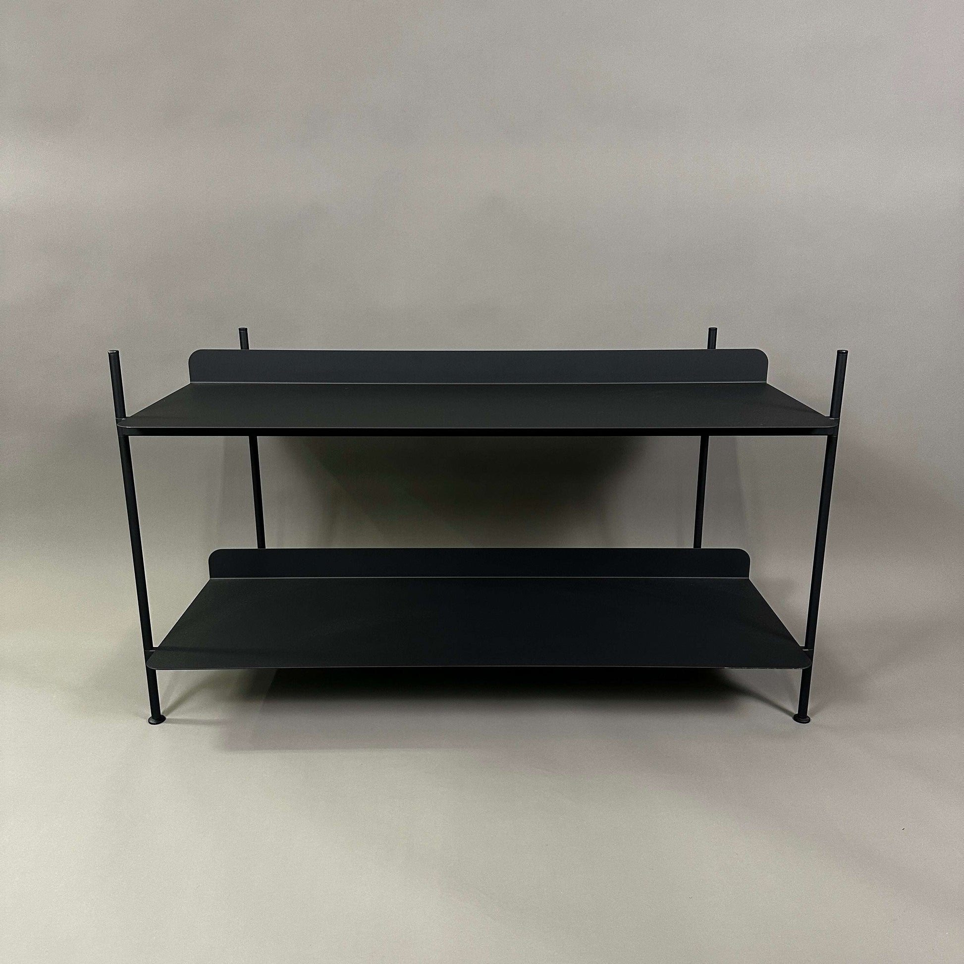 Muuto Compile Regal schwarzes Metall Regal 120x68x48 cm modern minimalistisch