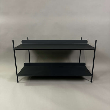 Muuto Compile Regal schwarzes Metall Regal 120x68x48 cm modern minimalistisch