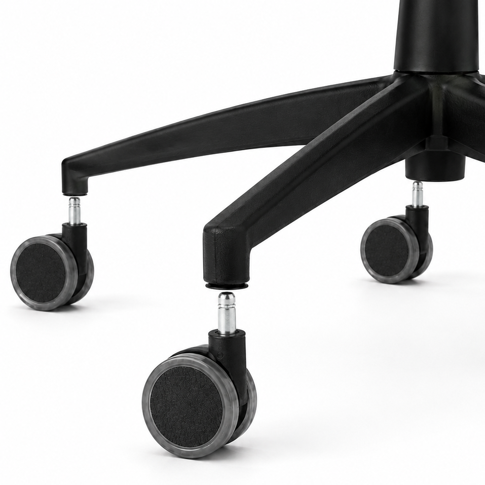 Neue Stuhlrollen (5er-Set)