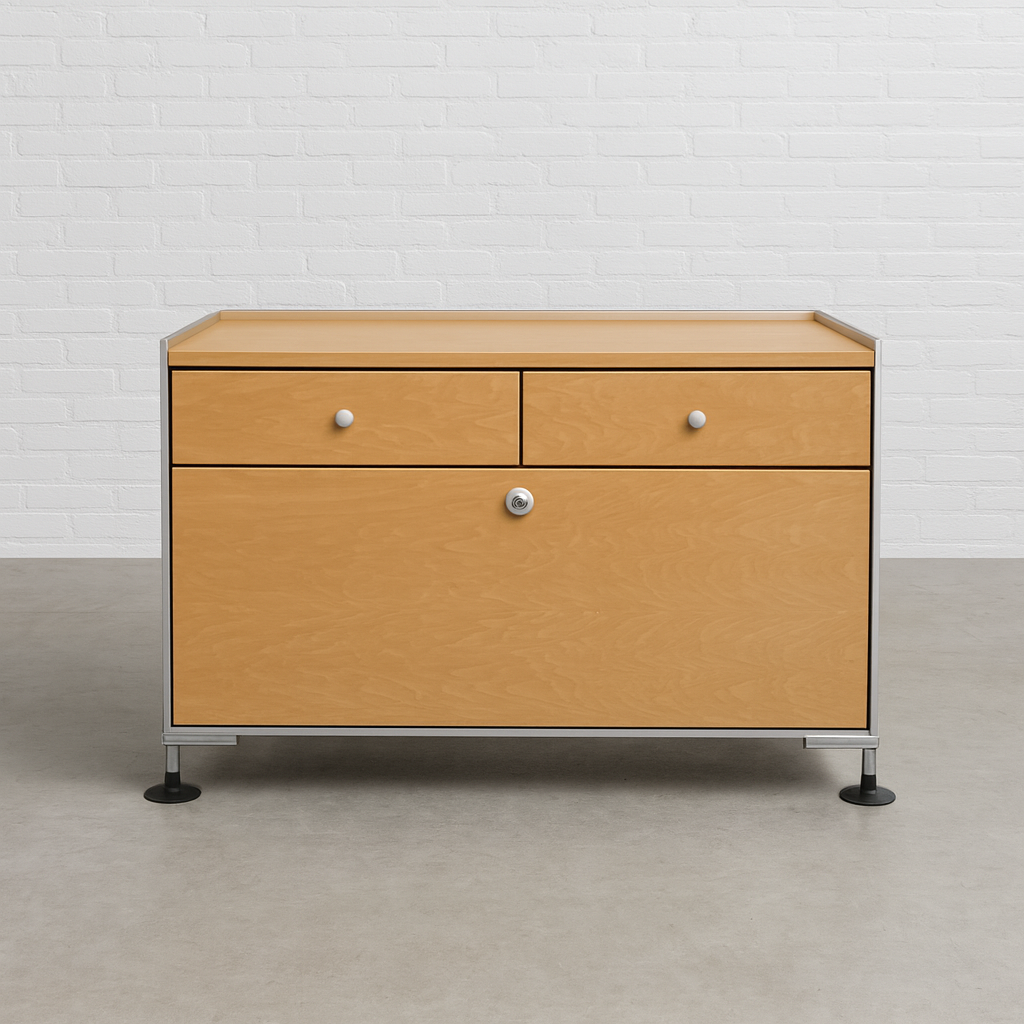 Vitra Spatio Side Cabinet Birke