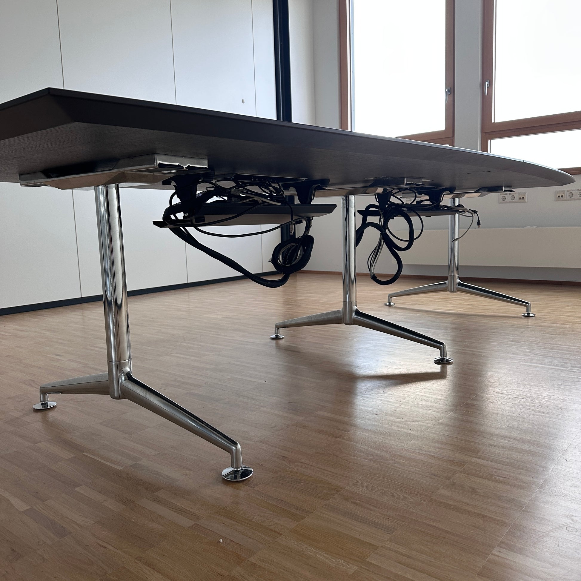 Brunner Fina Conference Tisch 400x140 Eiche gebeizt