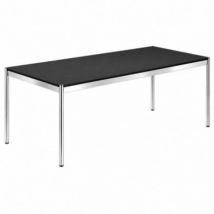 Paket 5x USM Haller Tisch 200x100cm Eiche schwarz (B-Ware)