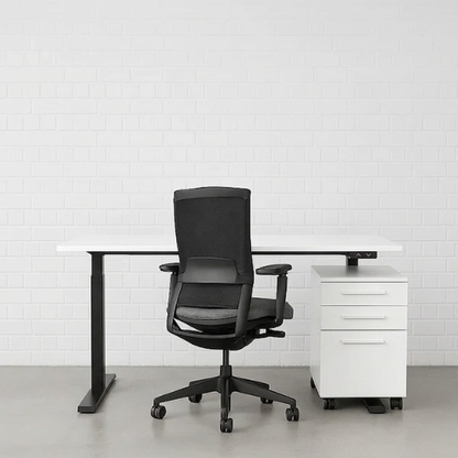 FLEX EHV-1 Schreibtisch SCHWARZ elektrisch höhenverstellbar [NEUWARE]