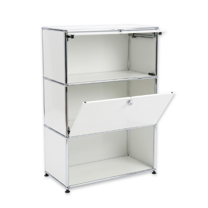 USM Haller Highboard 1x3 weiß