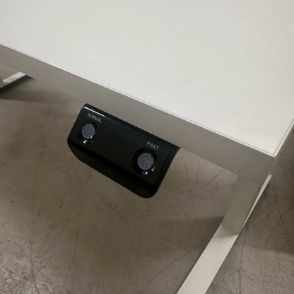 Sedus Temptation Speed elektrischer weißer höhenverstellbarer Schreibtisch 160x80 cm mit Schnellverstellung und USB-Anschlüssen