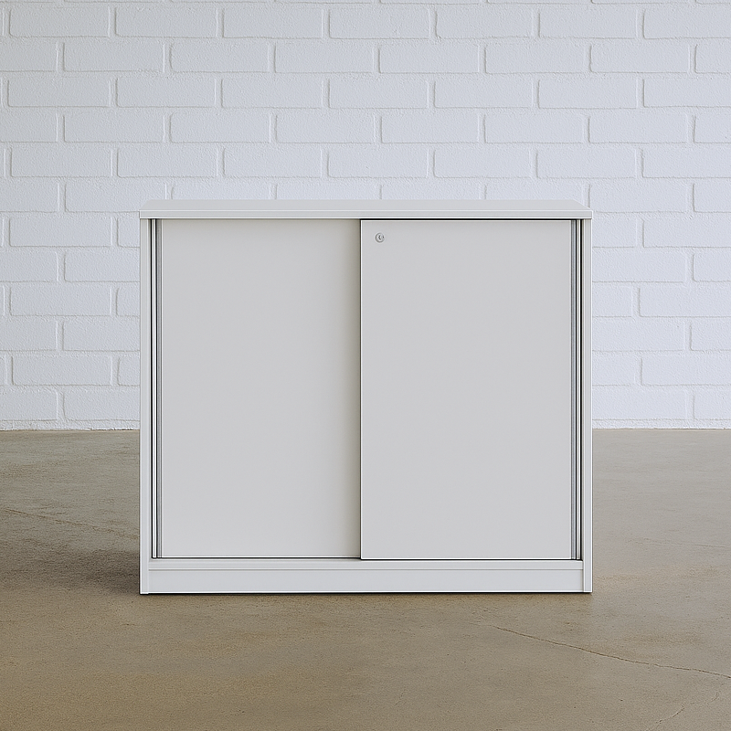 Sideboard 3OH weiß [SONDERPOSTEN NEUWARE]