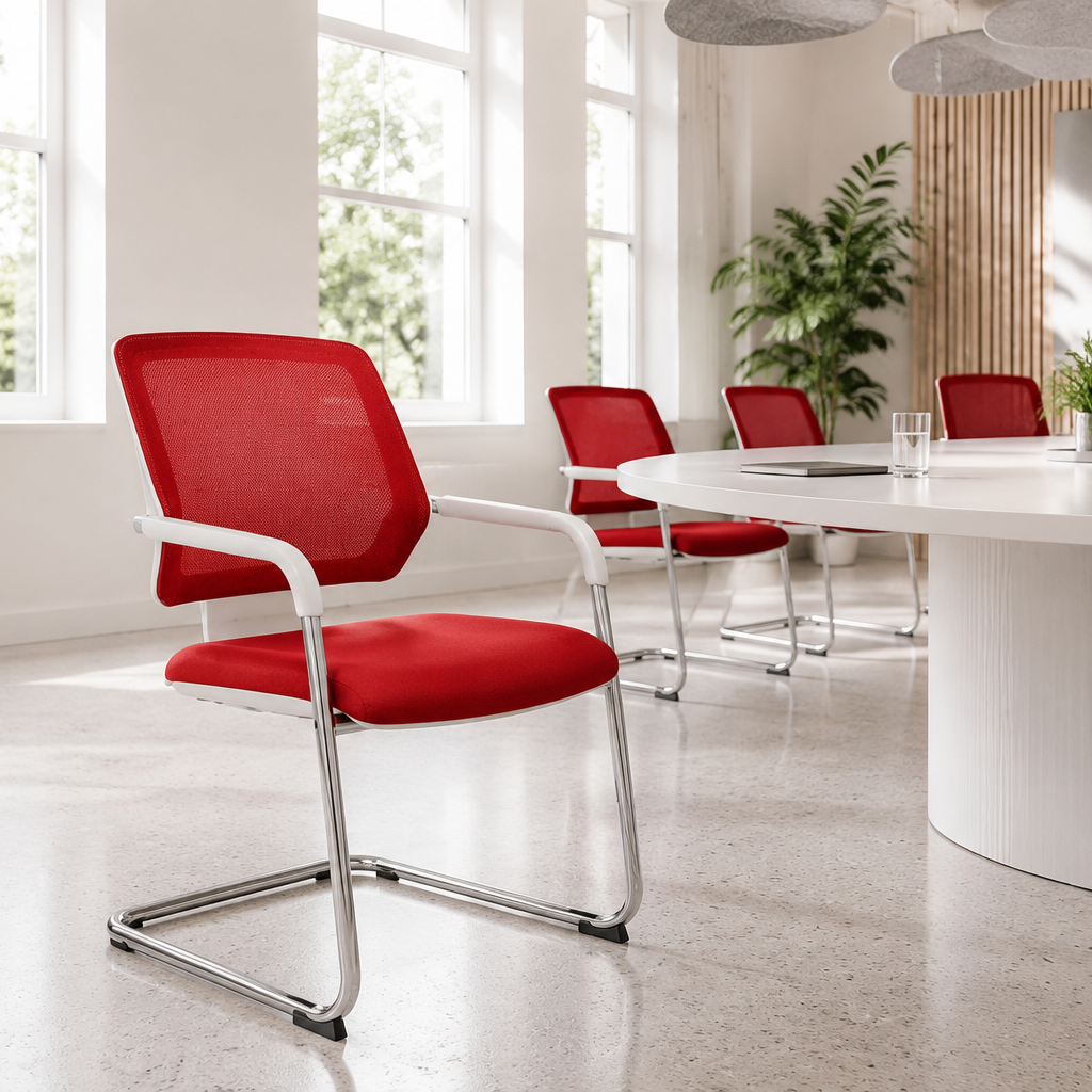 Steelcase QIVI weiß/rot
