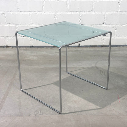 Cassina Marcel T Beistelltisch Glas
