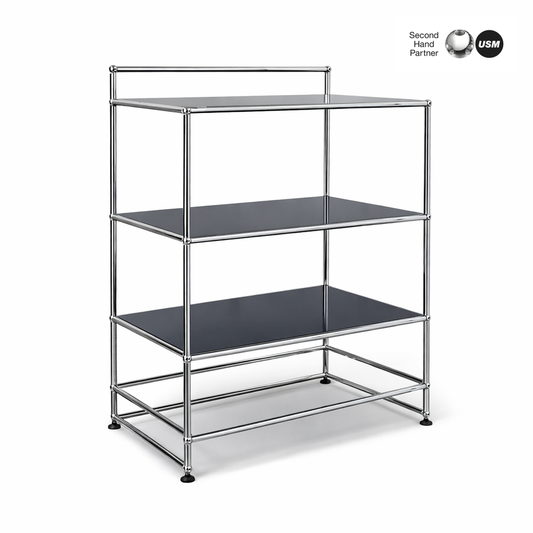 USM Haller Bar / Rednerpult 1x4 schwarz