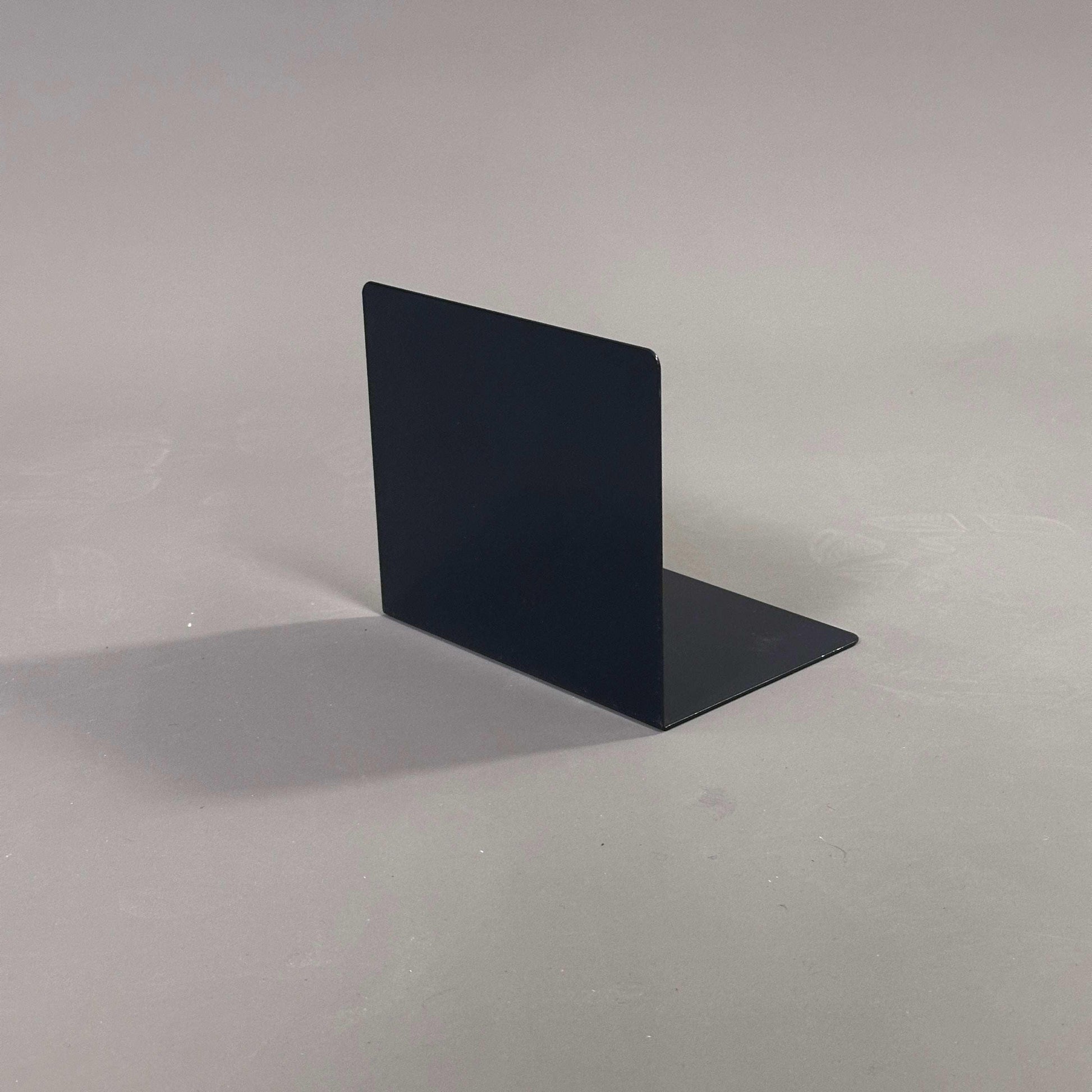 USM Haller magnetische Buchstütze schwarz aus Metall für Möbel und Rollcontainer, 2er-Set