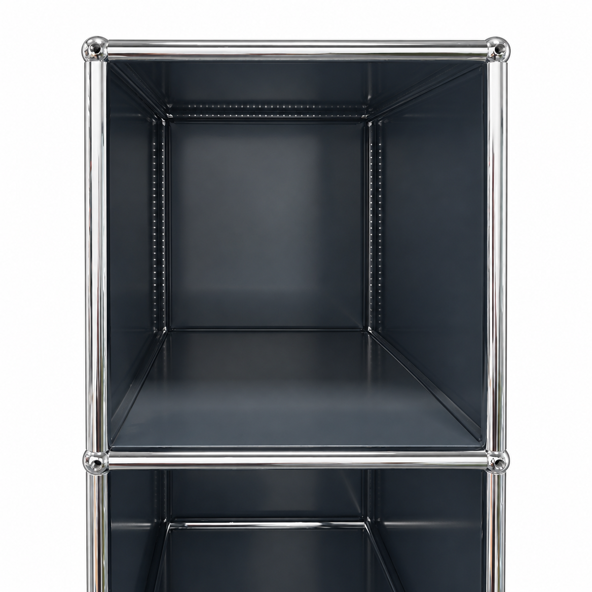 USM Haller Garderobe 1x6 anthrazit 1 Klappe