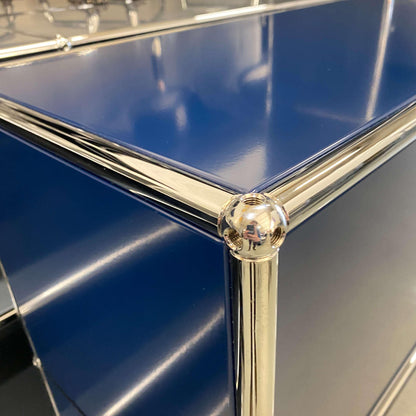 USM Haller Highboard stahlblau