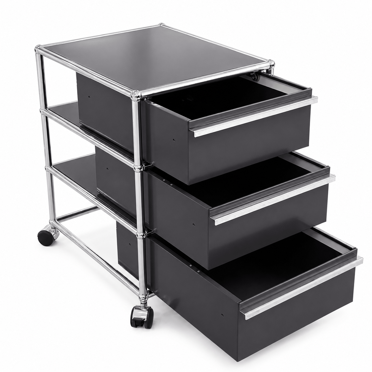USM Haller Rollcontainer anthrazit