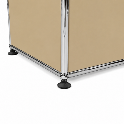 USM Haller Sideboard 1x2 beige 2 Klappen