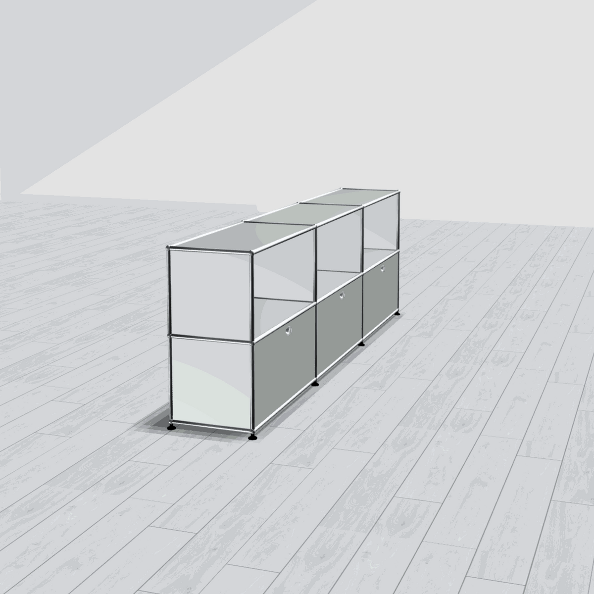USM Haller Sideboard 3x2 Lichtgrau