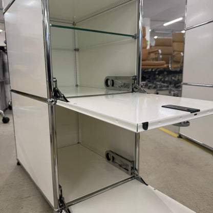 USM Haller Highboard 1x3 weiß