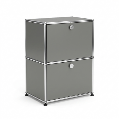 USM Haller Sideboard 1x2 mittelgrau