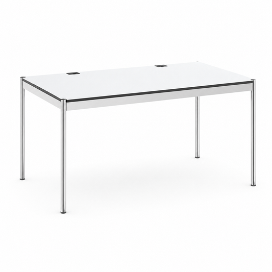 Artikelanlage Tisch 150x75cm perlgrau / weiß Advanced_[kein Wert]