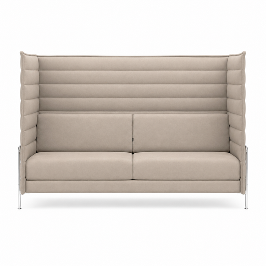 Vitra Alcove Highback 3-Sitzer creme