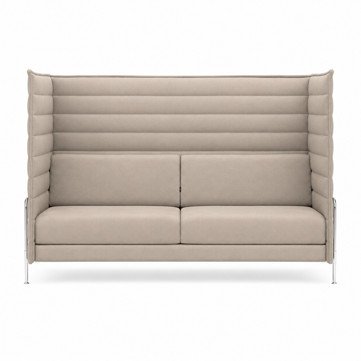 Vitra Alcove Highback 3-Sitzer creme