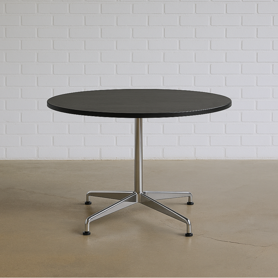 Vitra Besprechungstisch Segmented Table Eiche schwarz 100cm