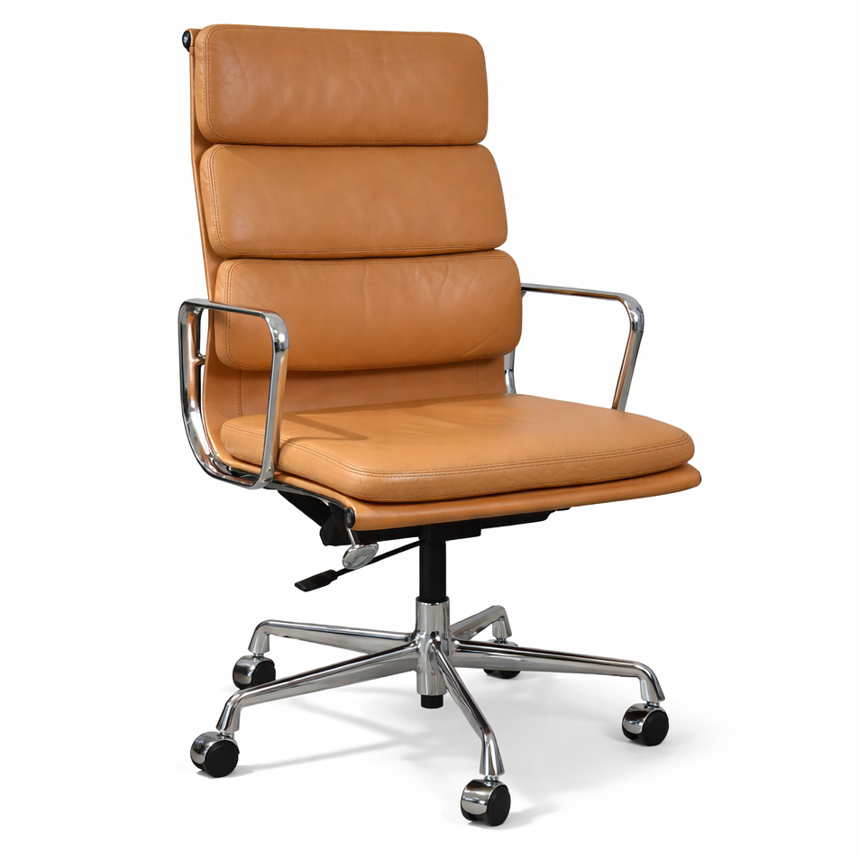 Vitra EA 219 Leder beige