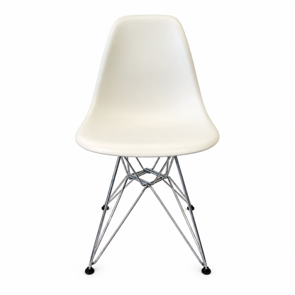 Vitra Eames Plastic Side Chair DSR weiß