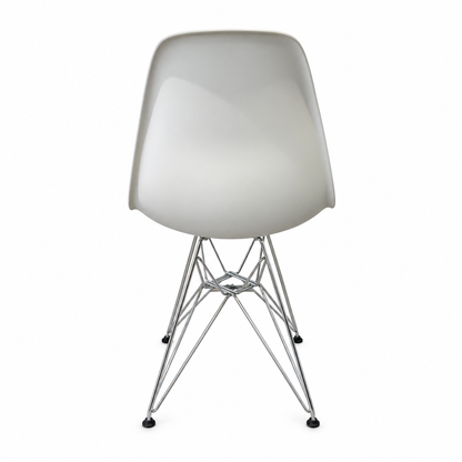 Vitra Eames Plastic Side Chair DSR weiß