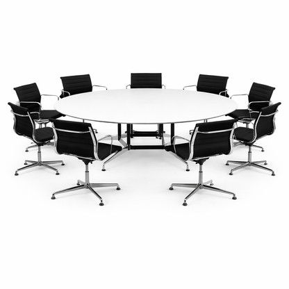 Vitra Eames Segmented Table rund weiß 210cm
