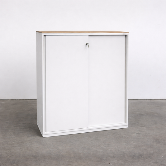 Vitra Highboard Storage Serie 3OH weiß 100x116cm [AKTION ➜ GWG<800€]