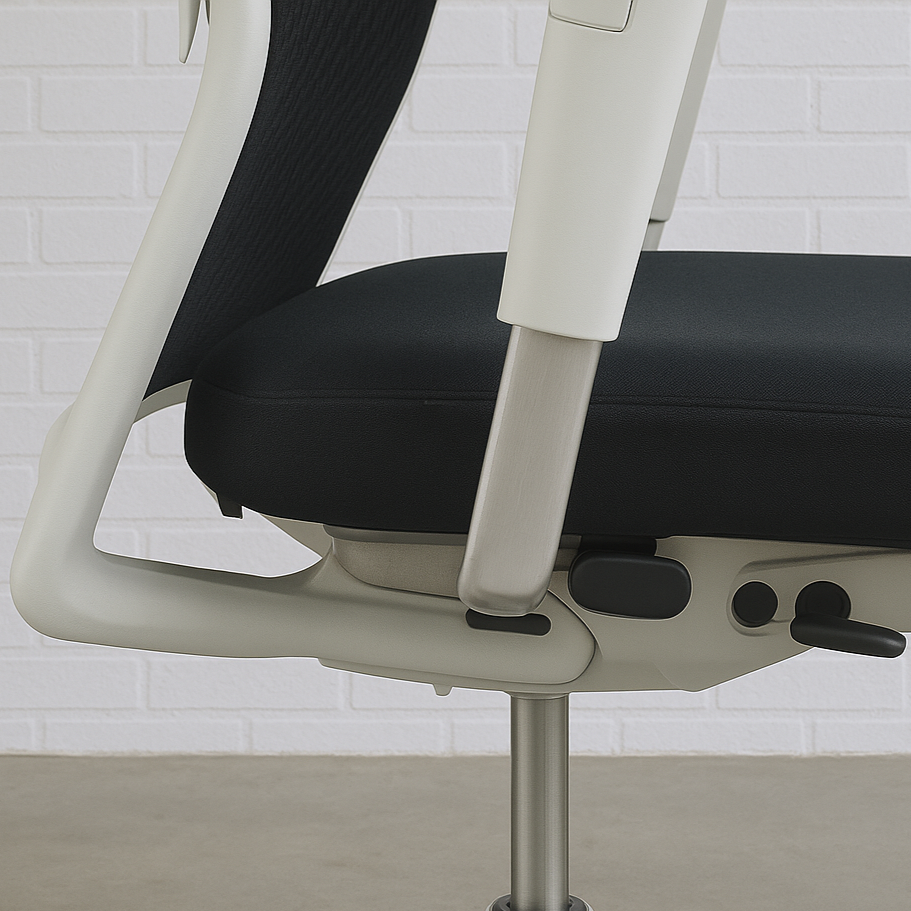 Vitra ID Mesh schwarz/soft grey