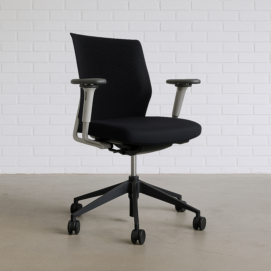 Vitra ID Mesh schwarz/soft grey