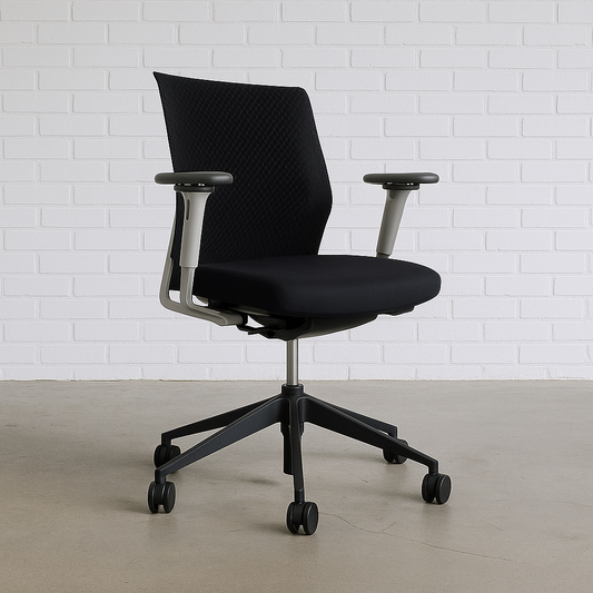 Vitra ID Mesh schwarz/soft grey