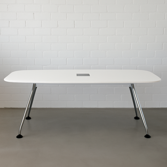 Vitra Medamorph Konferenztisch 200x100 weiß