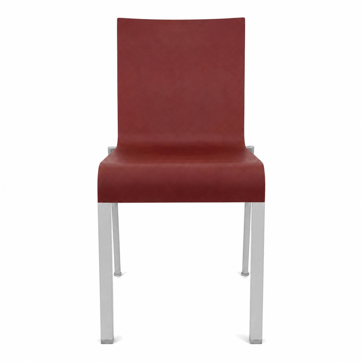 Vitra .03 Besucherstuhl weinrot