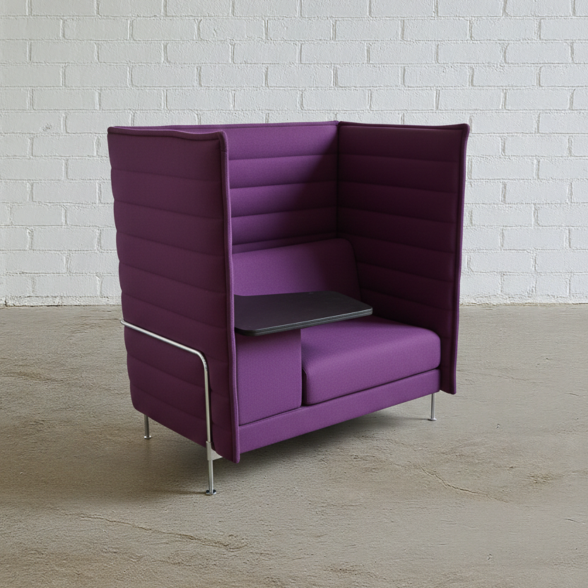 Vitra Alcove Highback Work lila