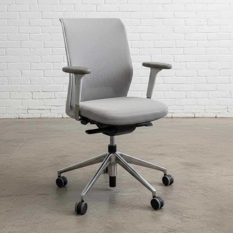 Vitra ID Mesh grau/Chrom