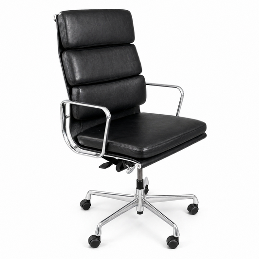 Vitra EA 219 Leder schwarz 1