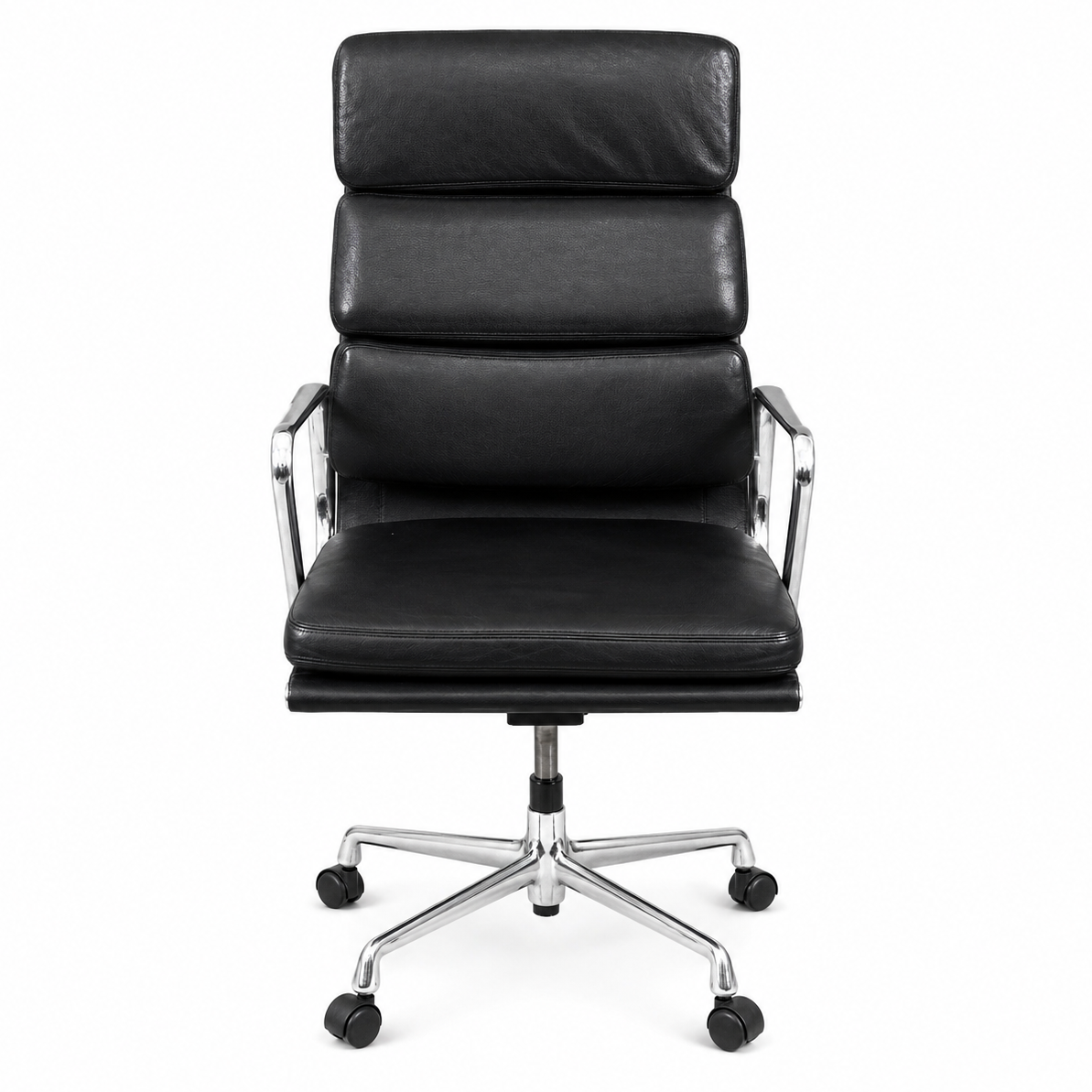 Vitra EA 219 Leder schwarz 2