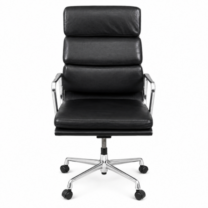 Vitra EA 219 Leder schwarz 2