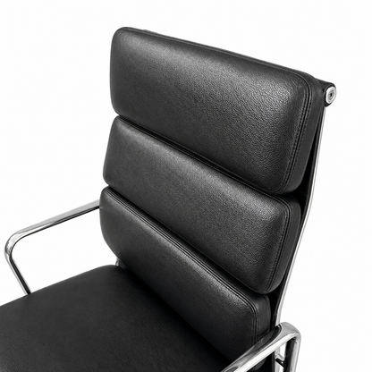 Vitra EA 219 Leder schwarz 4