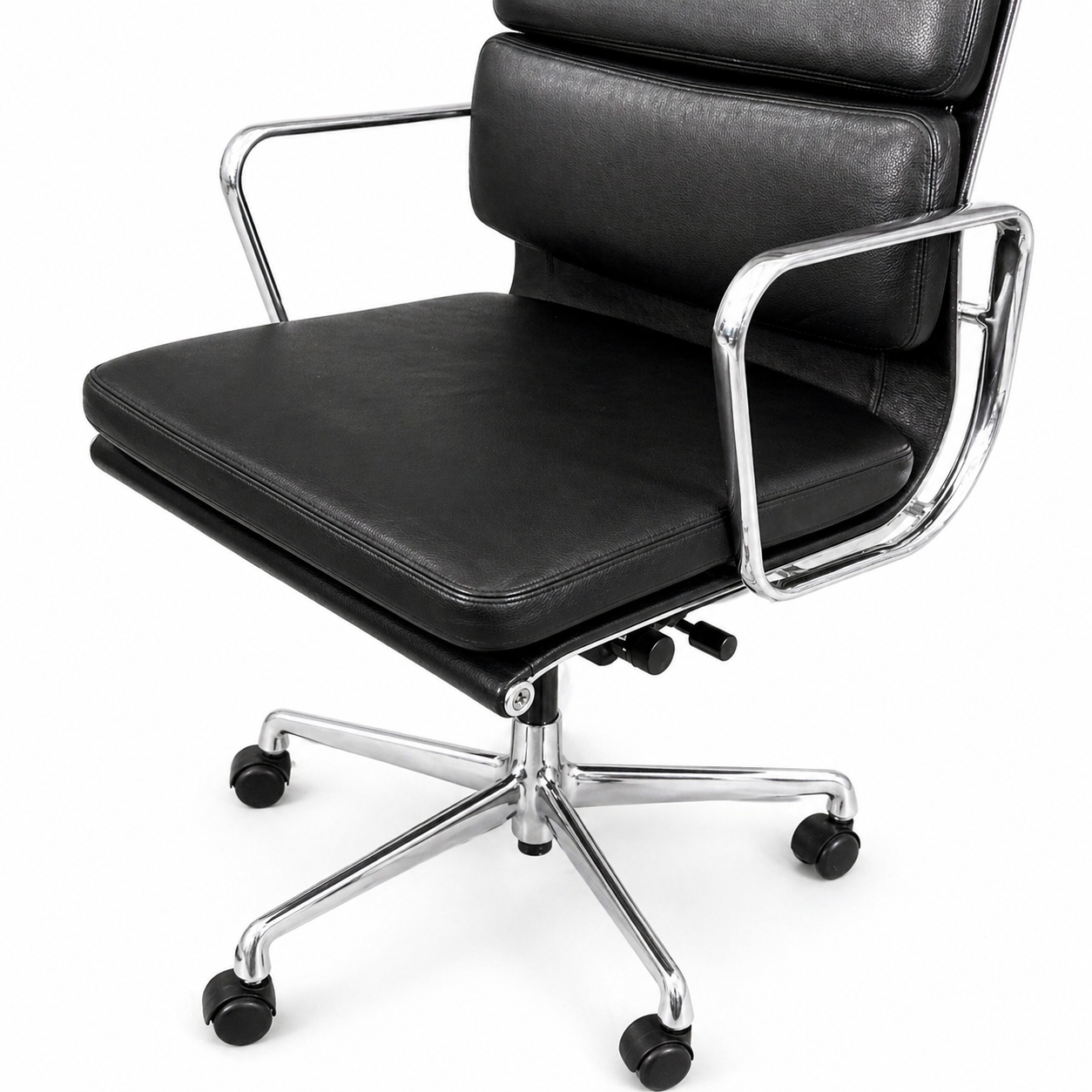 Vitra EA 219 Leder schwarz 5